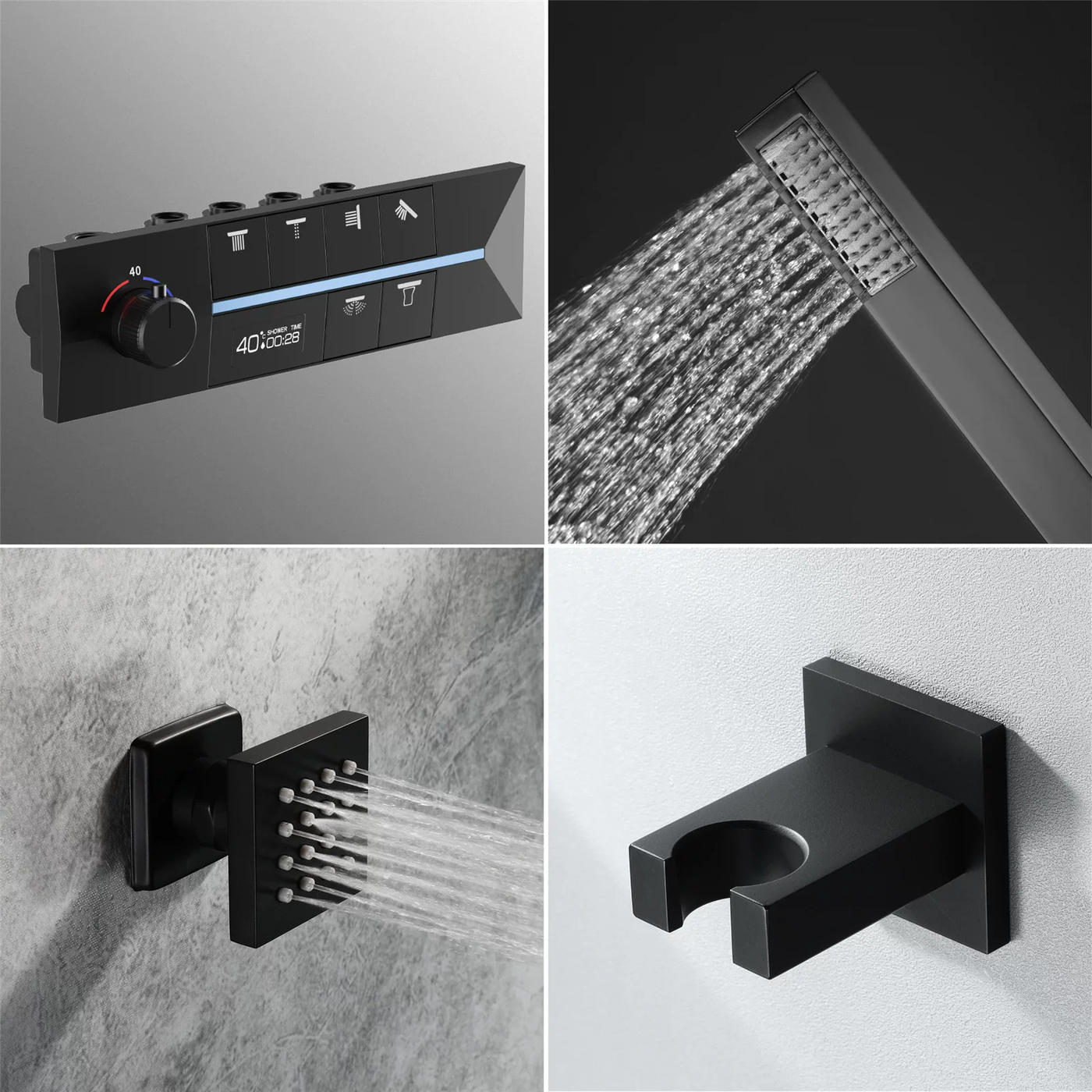 Rainfall Smart LED Music Shower System - Image 5