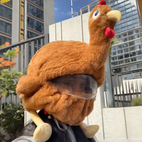 Fluffy Animals Funny Helmet Covers - Image 0