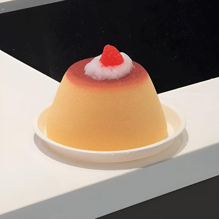 Strawberry Caramel Pudding Cleaning Sponge - Image 0