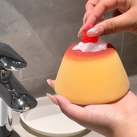 Strawberry Caramel Pudding Cleaning Sponge - Image 6