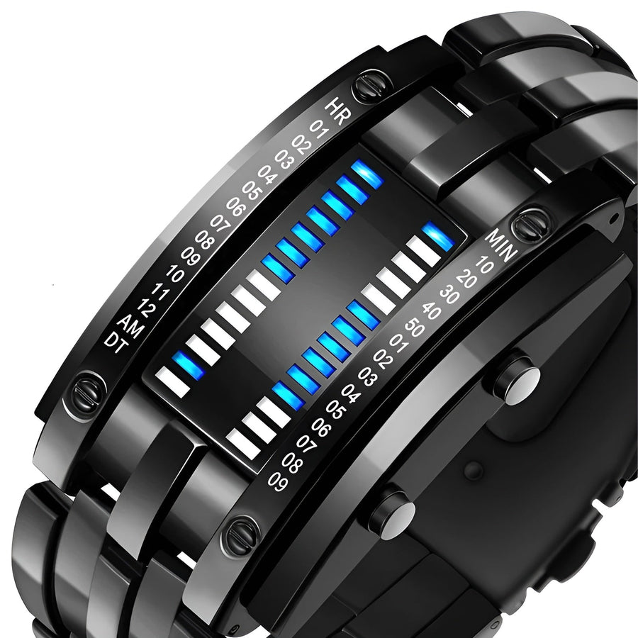 Steel Lava Binary Watch - Image 3