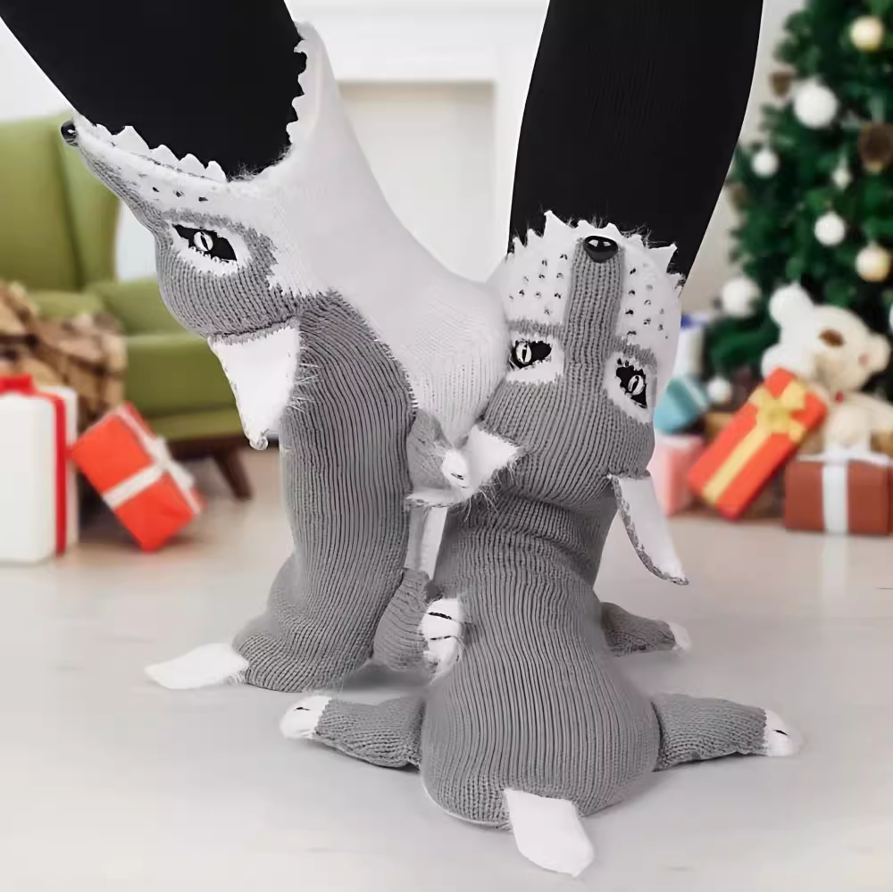 Hungry Wolf Warm Socks - Image 2