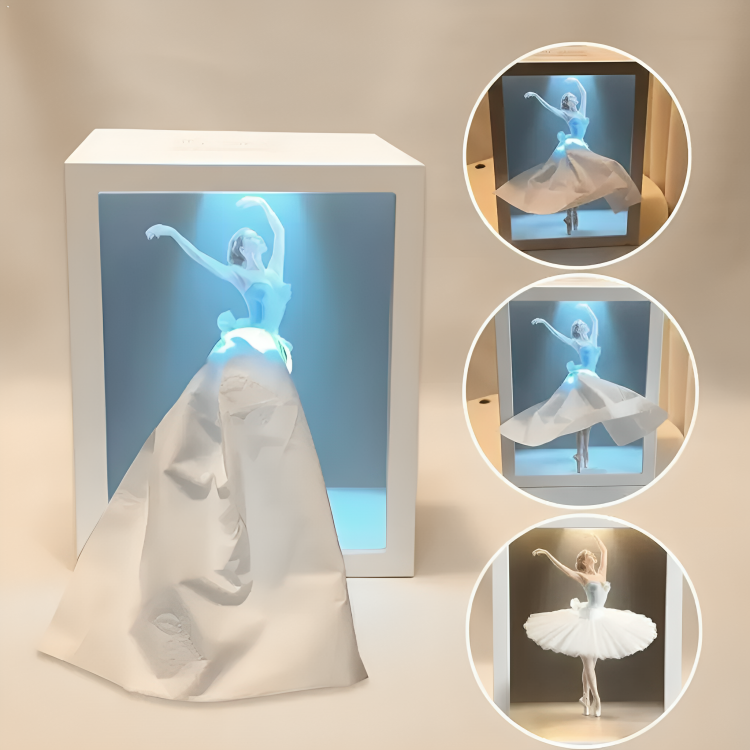 Ballet Girl Lighted Tissue Box - Image 4