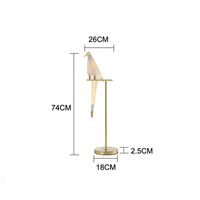 Origami Bird Sculptural Floor Lamp - Image 8