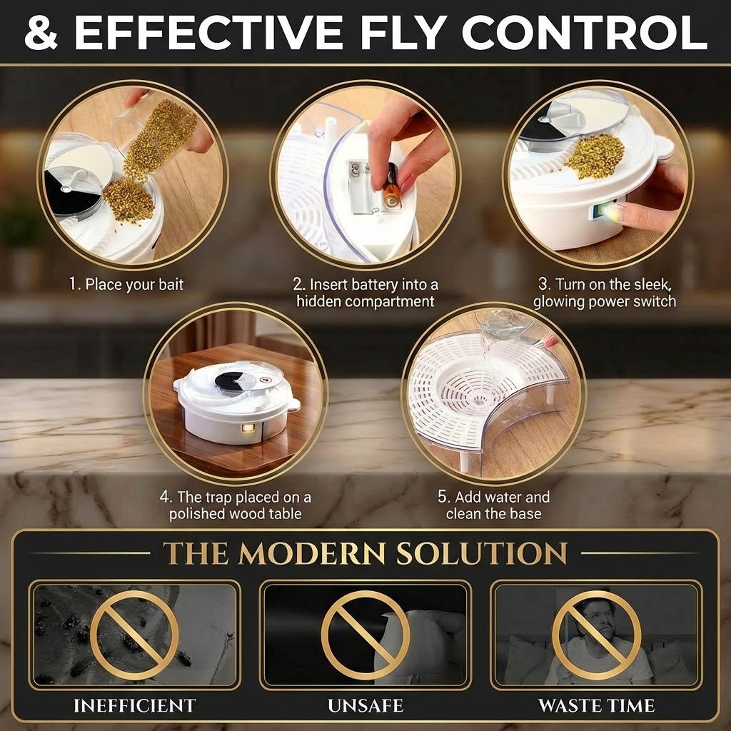 Automatic Electric Insect Flycatcher - Image 3