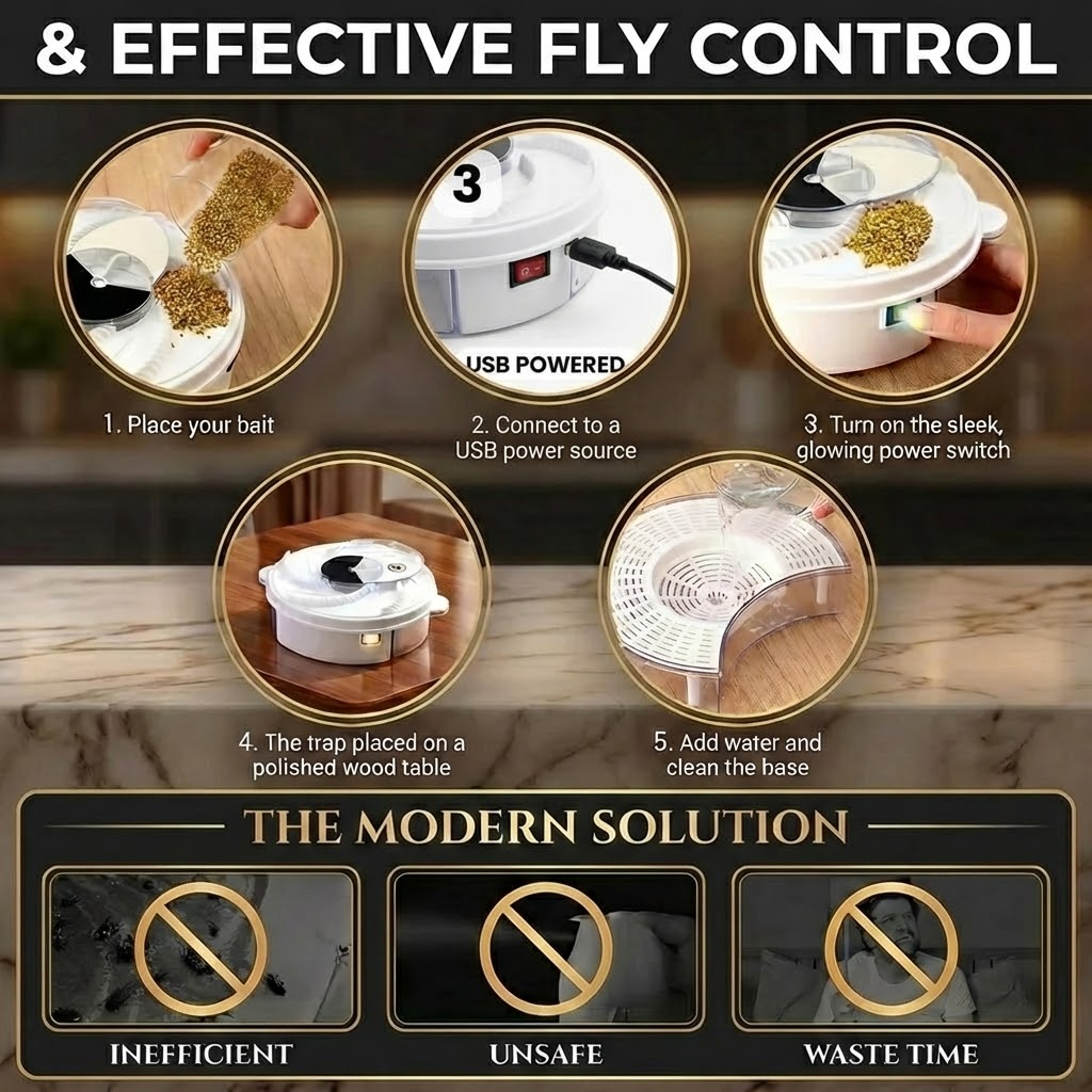 Automatic Rechargeable Insect Flycatcher - Image 3