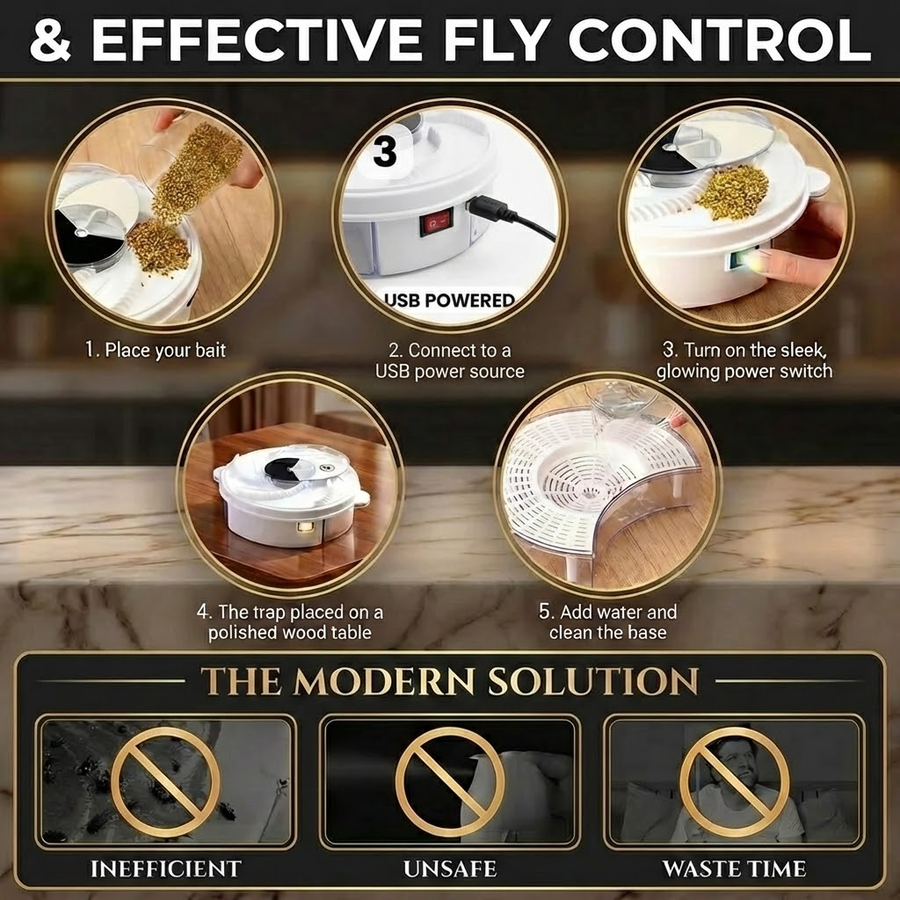 Automatic Rechargeable Insect Flycatcher - Image 3