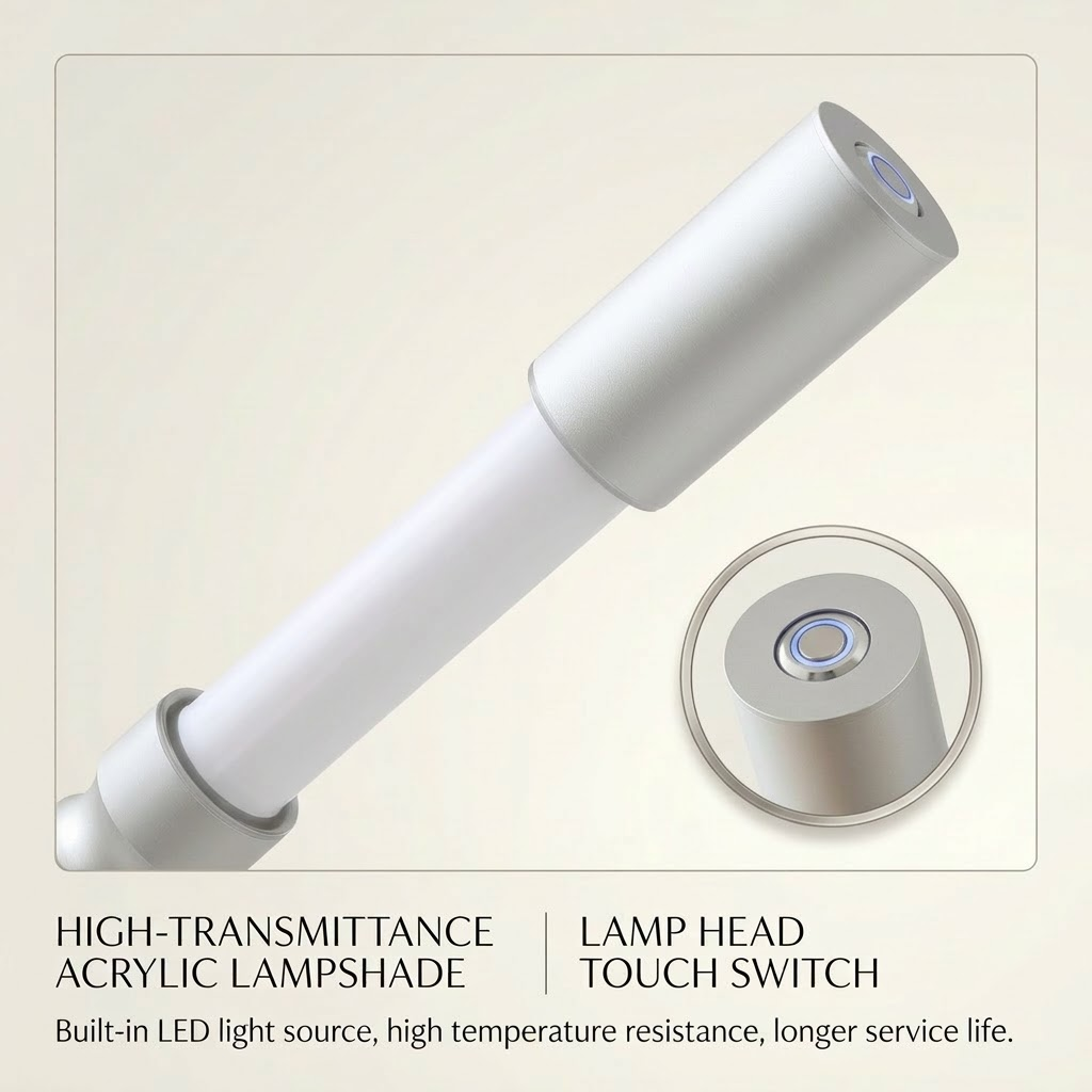Lumi Minimal LED Slide-Open Floor Lamp - Image 6