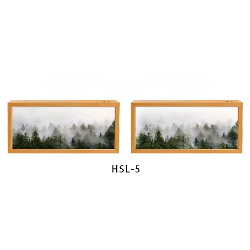 Nordic Healing Backlit Landscape Art Frame Light Box - Image 8