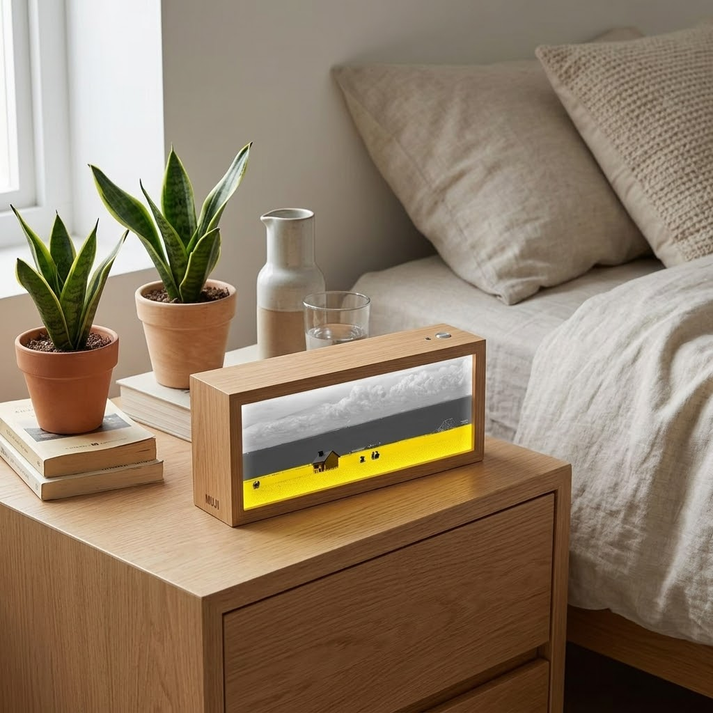 Nordic Healing Backlit Landscape Art Frame Light Box - Image 2