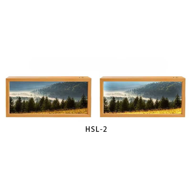 Nordic Healing Backlit Landscape Art Frame Light Box - Image 9