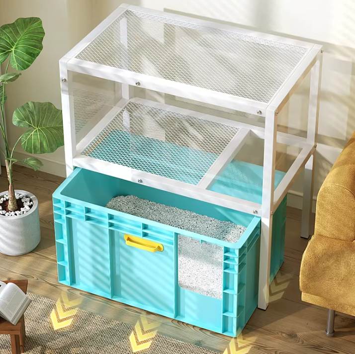 Hidden Cat Litter Box Furniture Cabinet - Image 3