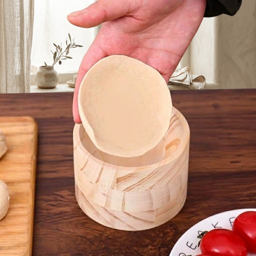 No Mess Dough Shape Wooden Mold - Image 1