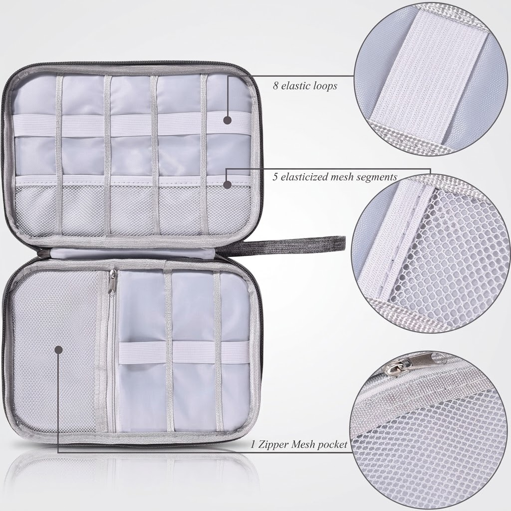 Travel Smart Electronic Case Organizer - Image 2