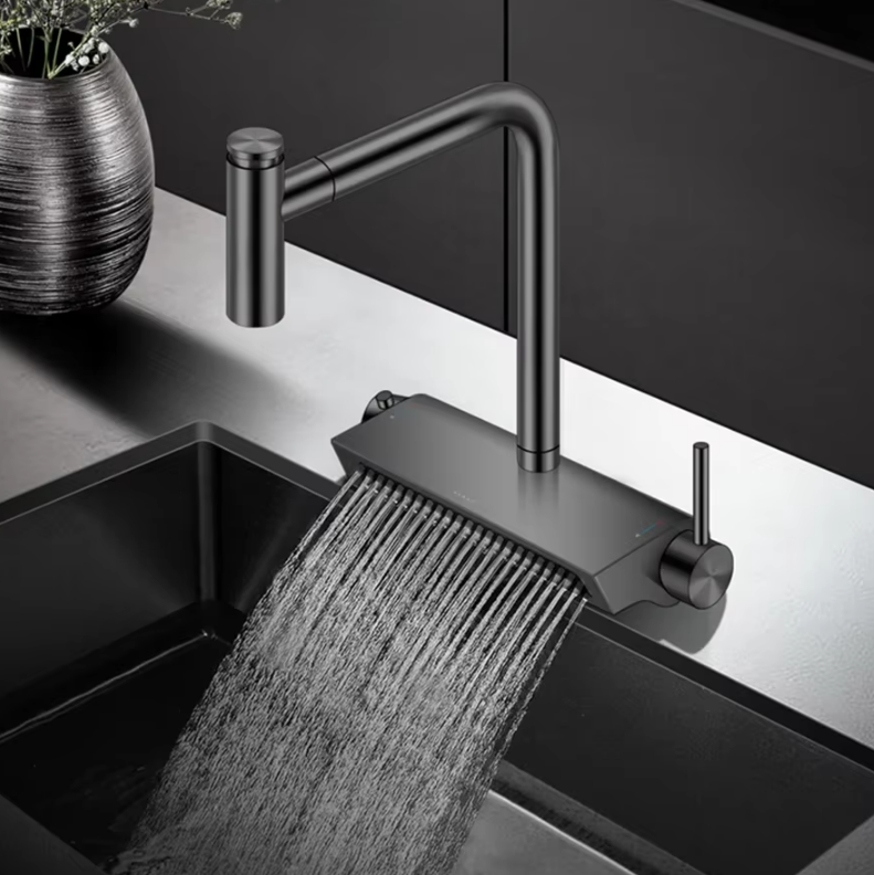 Smart Multi-Zone Gunmetal Kitchen Workstation Sink - Image 5