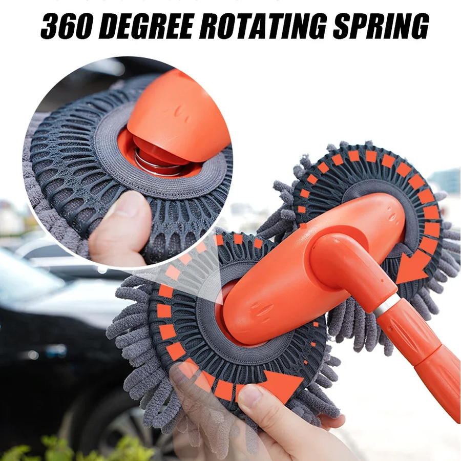 Ultimate Cleaning Telescopic Car Cleaner Brush - Image 7