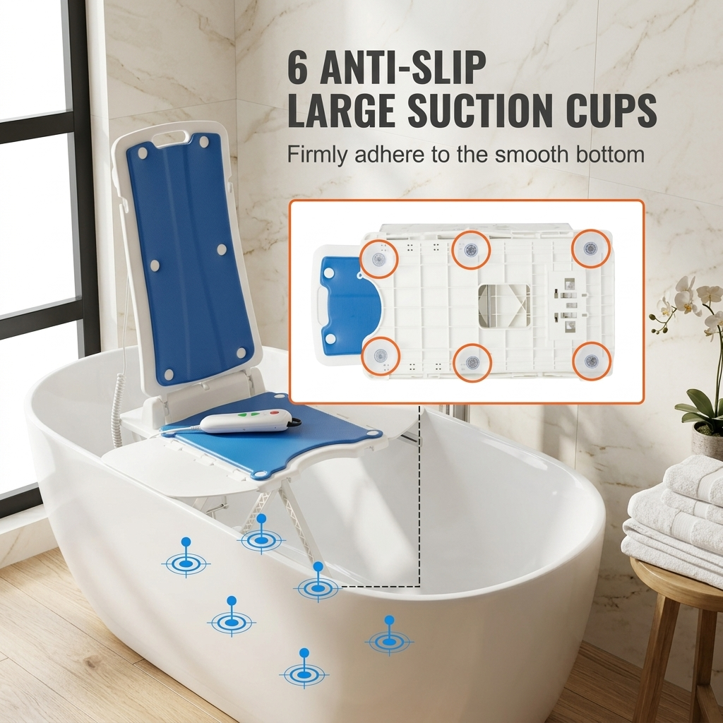 Home Elderly Care Electric Bath Transfer Chair - Image 3