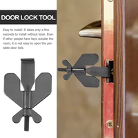 Portable Travel Security Door Stopper Lock - Image 8