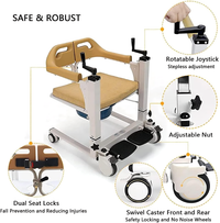 Elderly Patient Transfer Lift Handicapped Wheelchair - Image 11