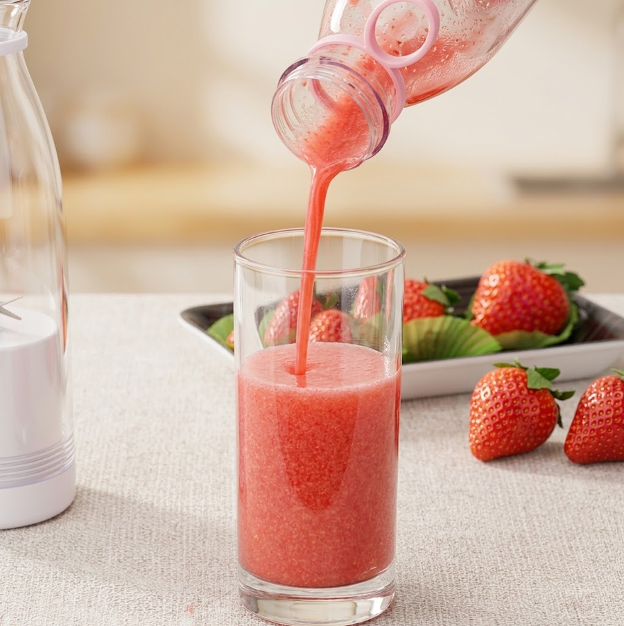 Fruit Rush Portable Electric Blender Juicer Bottle