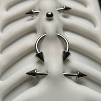 Gothic Ribcage Pierced Phone Case - Image 2