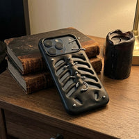Gothic Ribcage Pierced Phone Case - Image 5