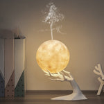 Ultrasonic Moon Creative Air Humidifier Led Lamp