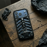 Gothic Ribcage Pierced Phone Case - Image 8