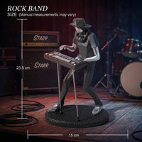Abstract Rock'n Roll Resin Home Decor - Image 1
