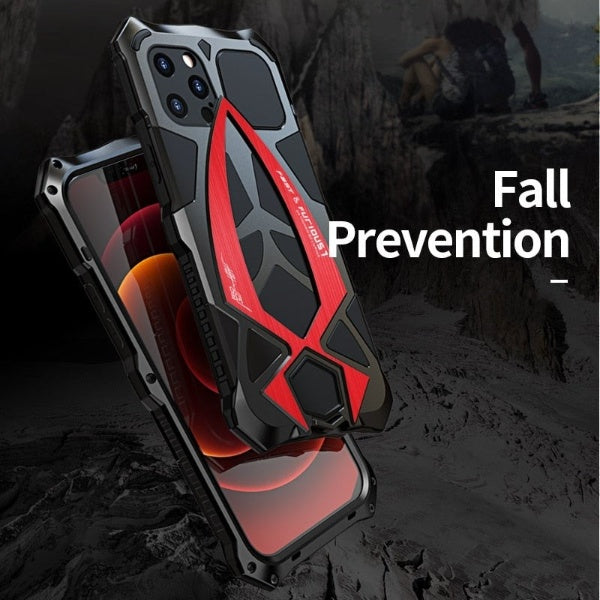 Anti-Knock Metal Heavy Duty Waterproof iPhone Case