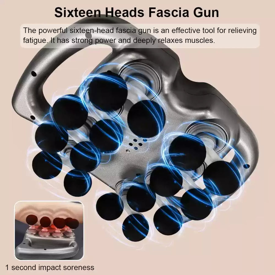 Deep Relax Multi-Head Professional Electric Massager - Image 4