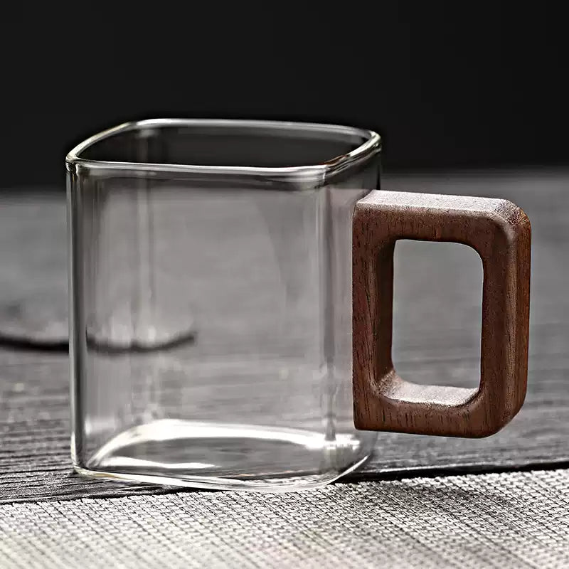 Fresh Brew Minimalist Glass Mug - Image 4