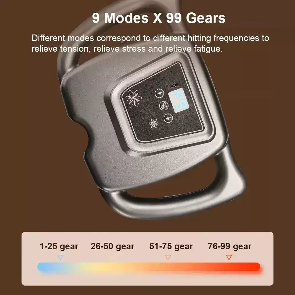 Deep Relax Multi-Head Professional Electric Massager - Image 5