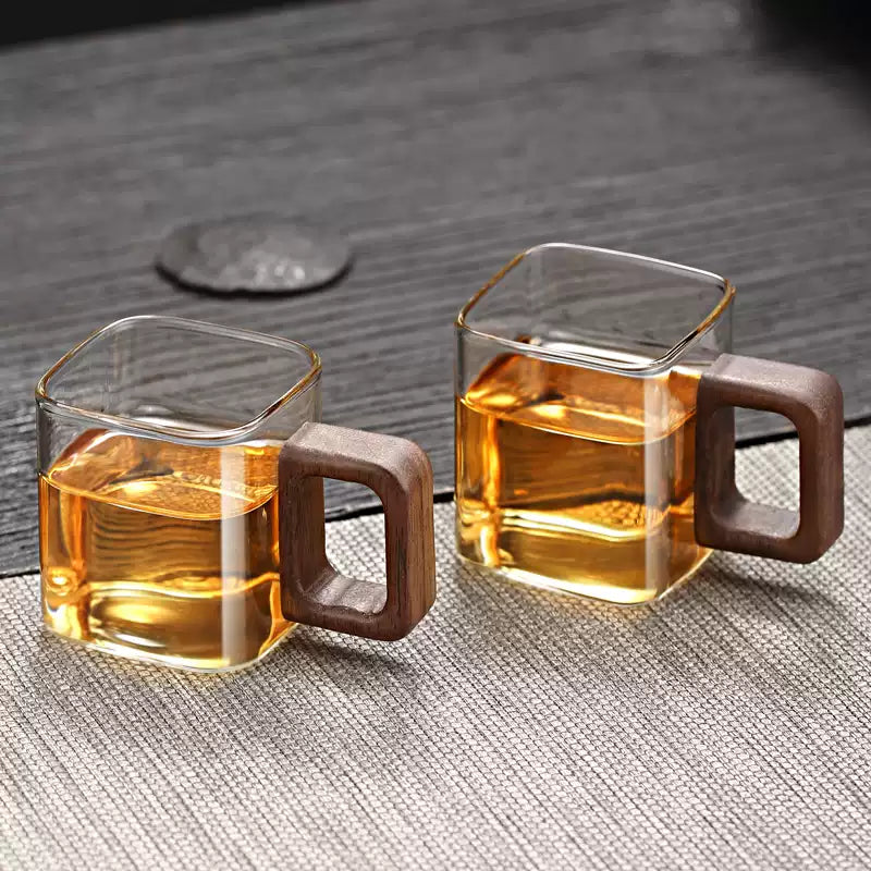 Fresh Brew Minimalist Glass Mug - Image 2