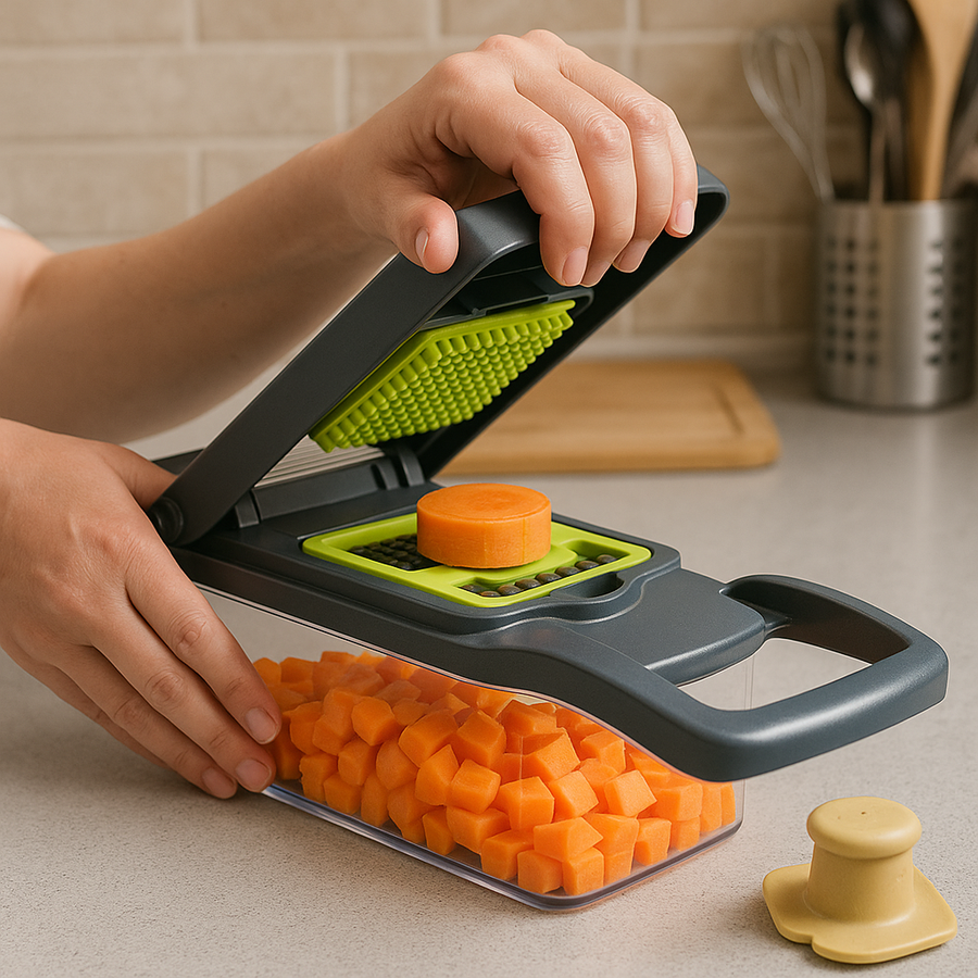 6 Blades Veggie Fruit Slicer with Box - Image 0