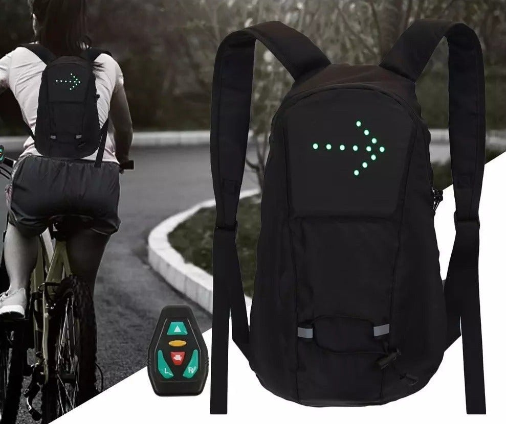 Biker Friendly Wireless Turn Signal Backpack– Mavigadget