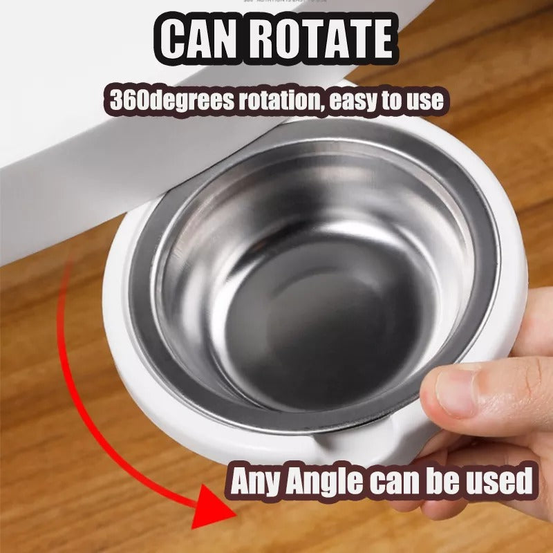 Rotating Under Desk Hidden Mini Trash - Image 1