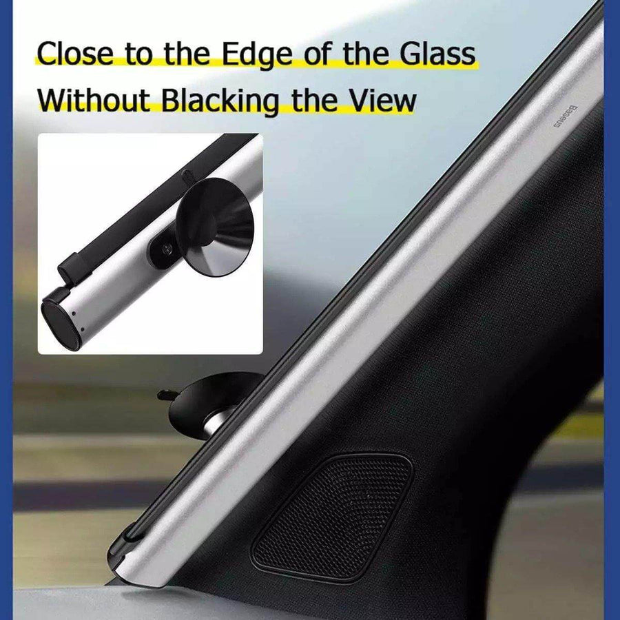 Retractable Car Front Window Sun Shield - Image 1