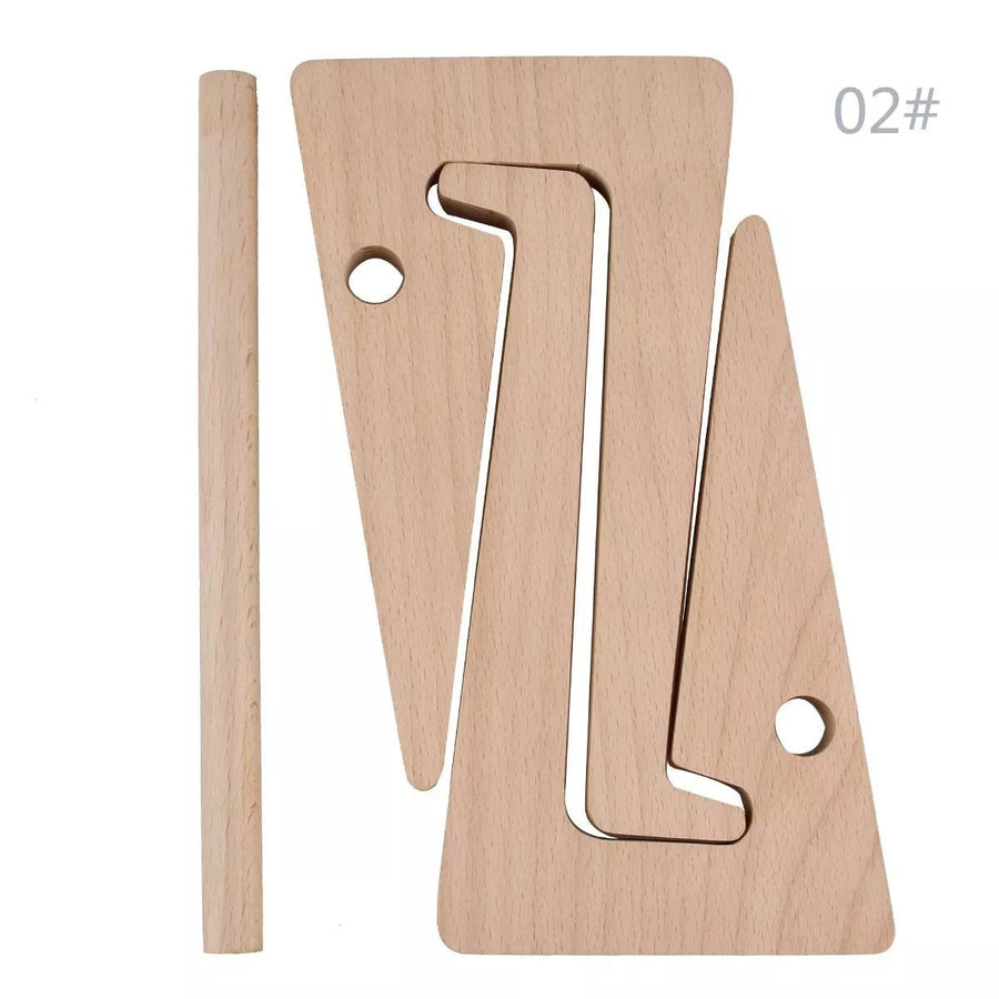 Creative Universal Wooden Detachable Laptop Stand - Image 8