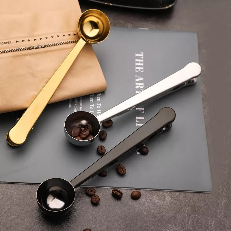 European Style Sealing Clip Measuring Spoon - Image 1