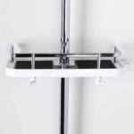 No-Drill Bathroom Shower Pole Rack