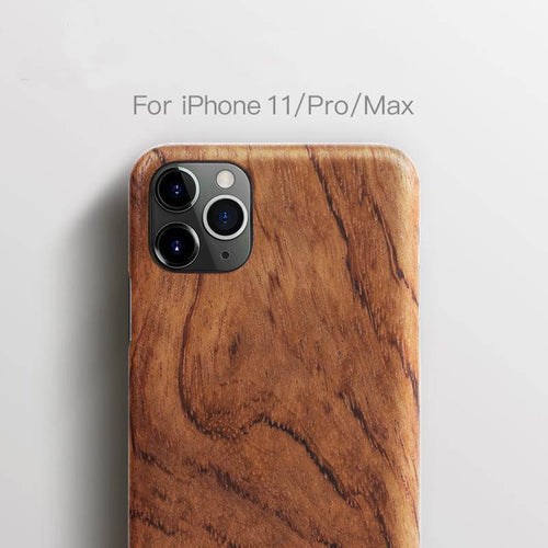 Luxury Real Walnut Wood iPhone Cases - Image 0