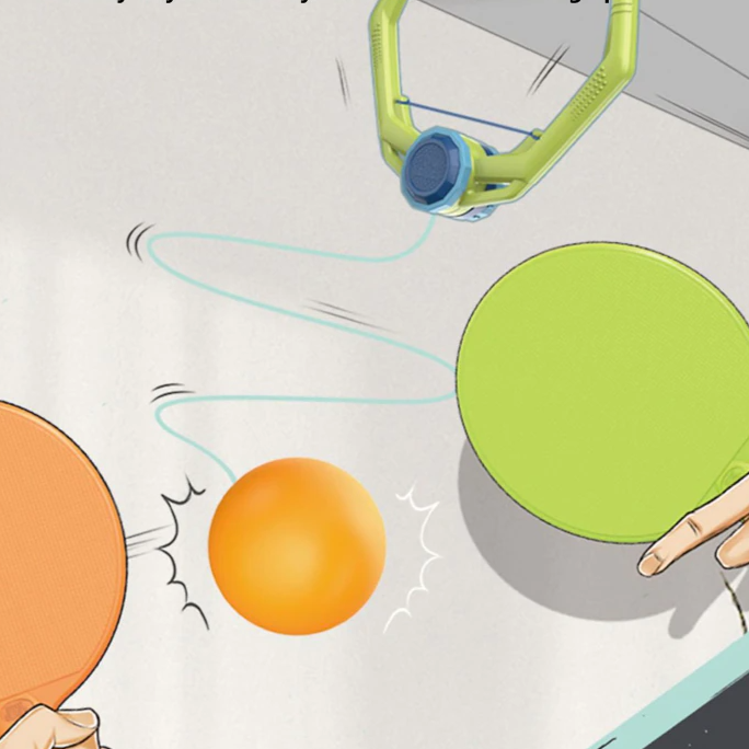 Wall Hanging Table Tennis Trainer - Image 0