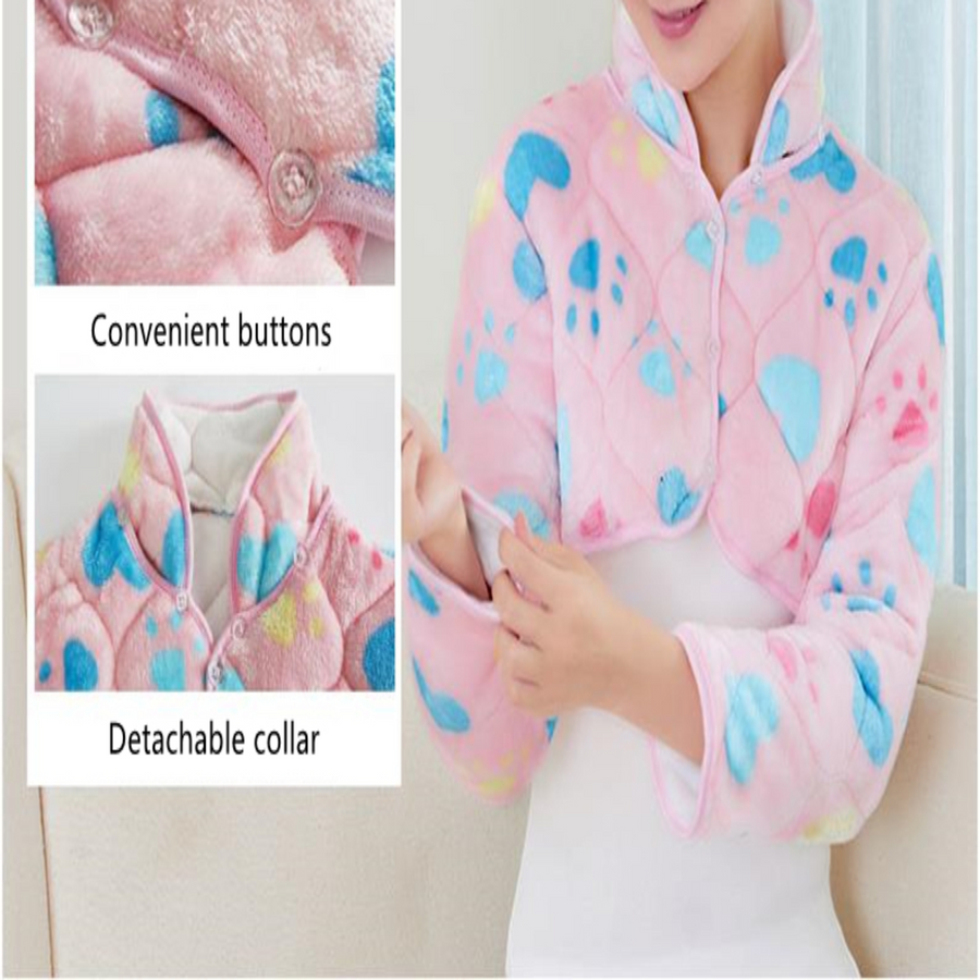 Back Warmer Shoulder Support Double-Sided Winter Jacket - Image 5