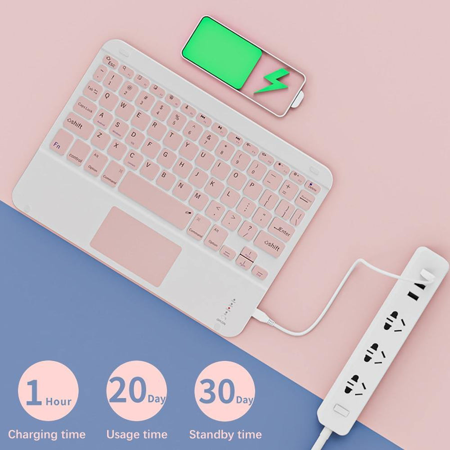 Bluetooth Mini Thin Keyboard Mouse Set - Image 5