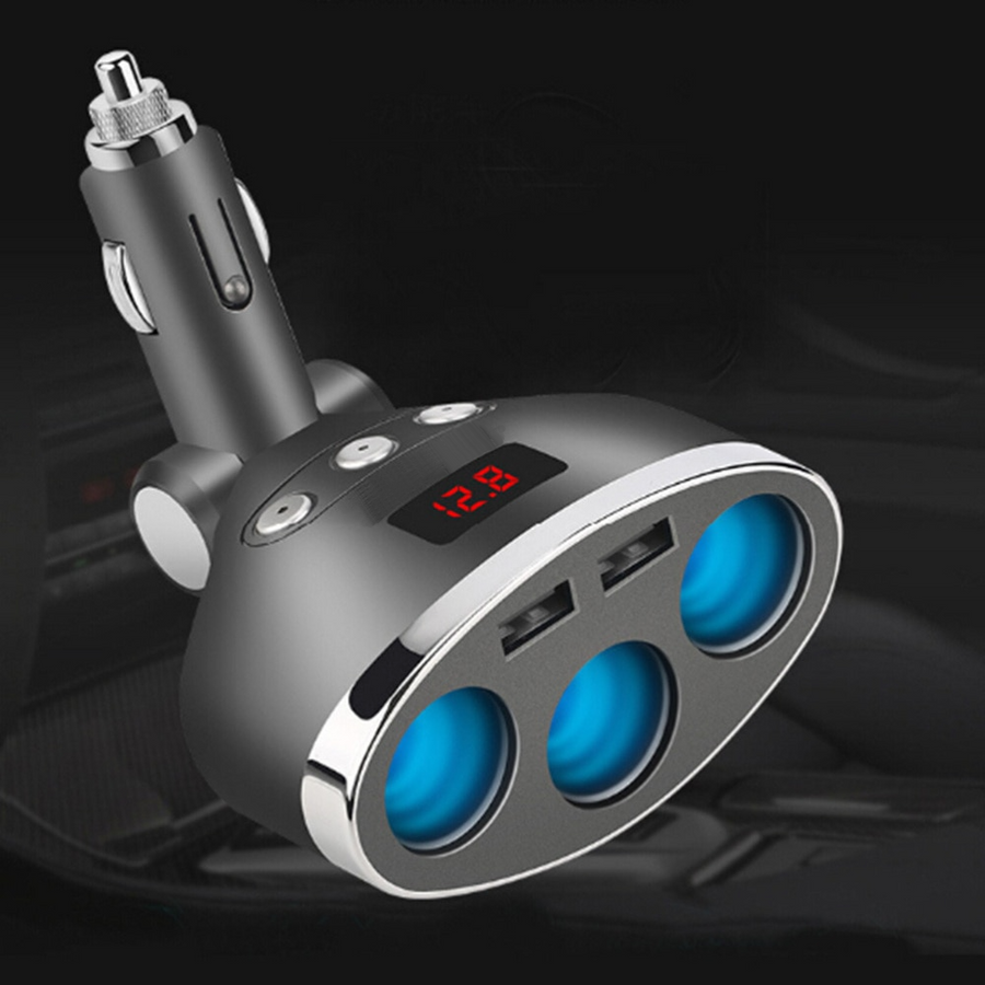 3in1 Dual USB Port Car Lighter Socket Splitter · Mavigadget