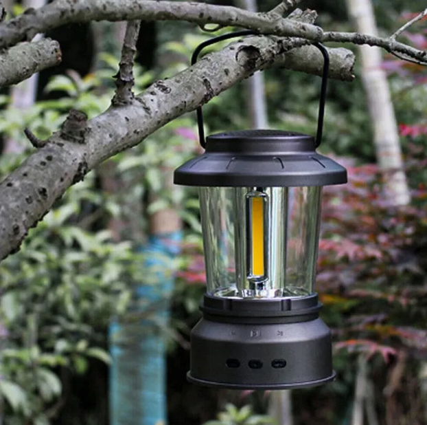 Bluetooth Camping Stepless Dimming Speaker Lantern - Image 2