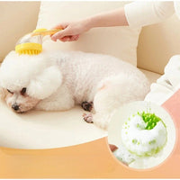 Bubbly Cleaner Pet Bath Massage Brush - Image 0