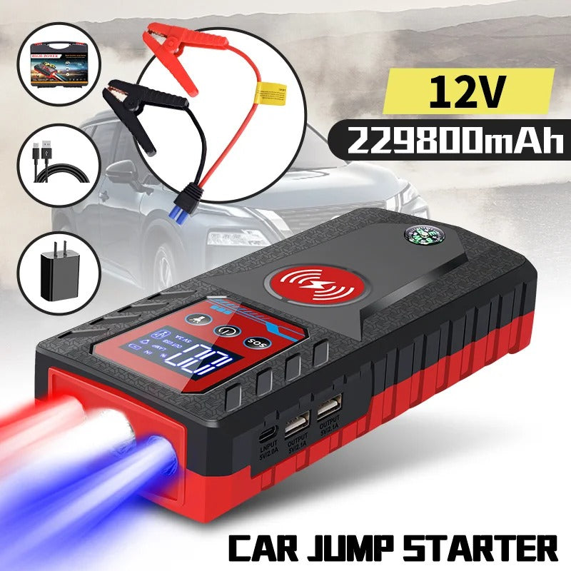 Portable Car Battery Jump Starter Power Bank - Image 1