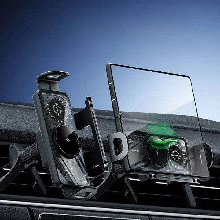 Smart Auto-Clamping Car Wireless Charger - Image 4